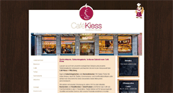 Desktop Screenshot of cafe-kiess.de